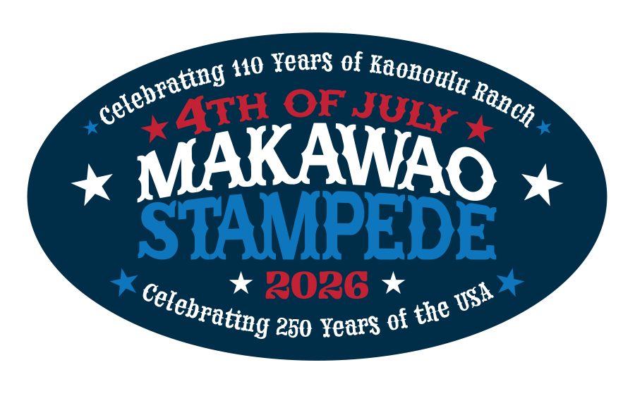4th of July Makawao Stampede 2026 Logo